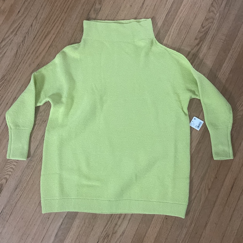 NWT Free People Ottoman in Celery Green - Picture 6 of 9